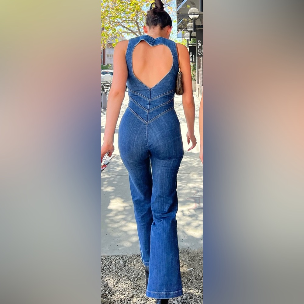 Brand New Revice Denim Jumpsuit Size S